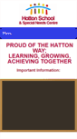 Mobile Screenshot of hattonspecialschool.co.uk